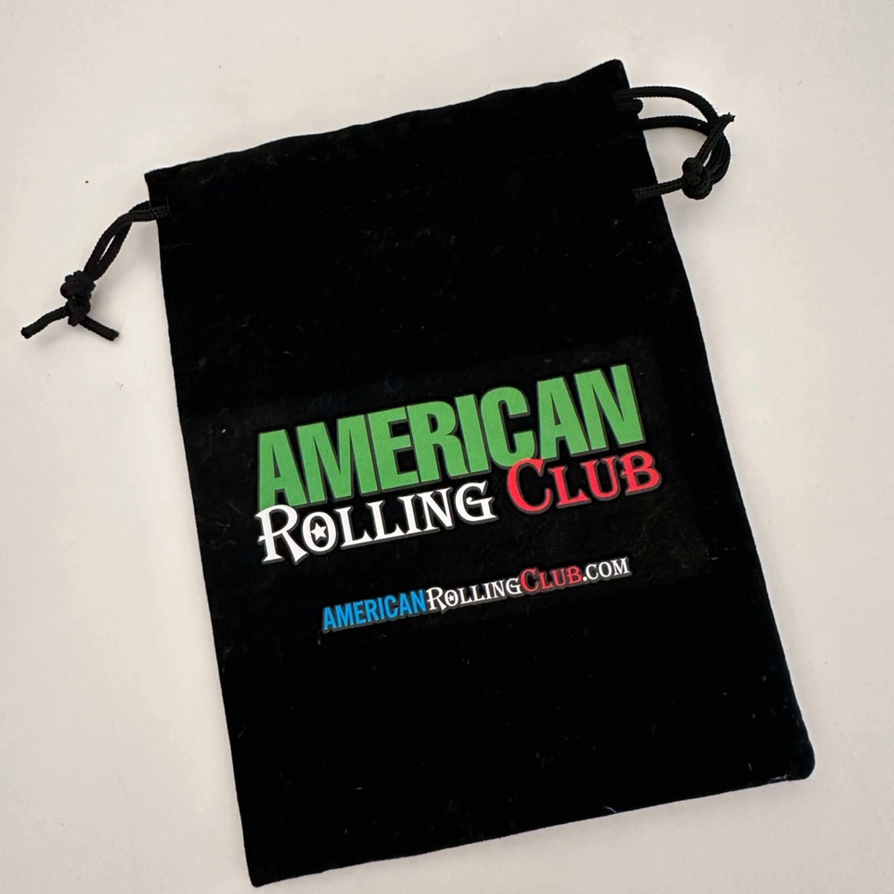 American Rolling Club Drawstring Pouch